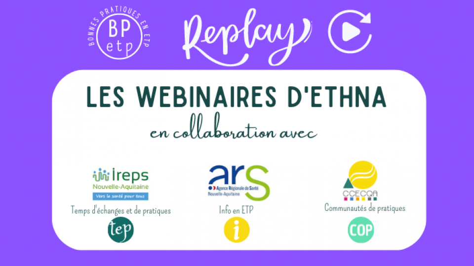 Les webinaires d'ETHNA