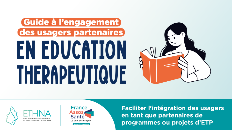 Un guide pour faciliter l’engagement des usagers partenaires en éducation thérapeutique
