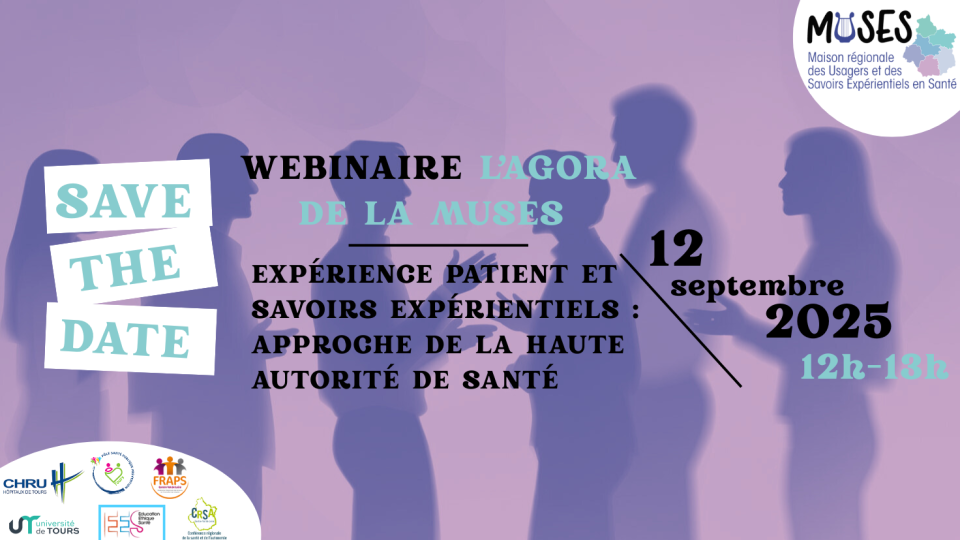 Webinaire «&nbsp;Expérience patient et savoirs expérientiels&nbsp;:  Approche de la HAS&nbsp;», 12 septembre 2025 - 12h