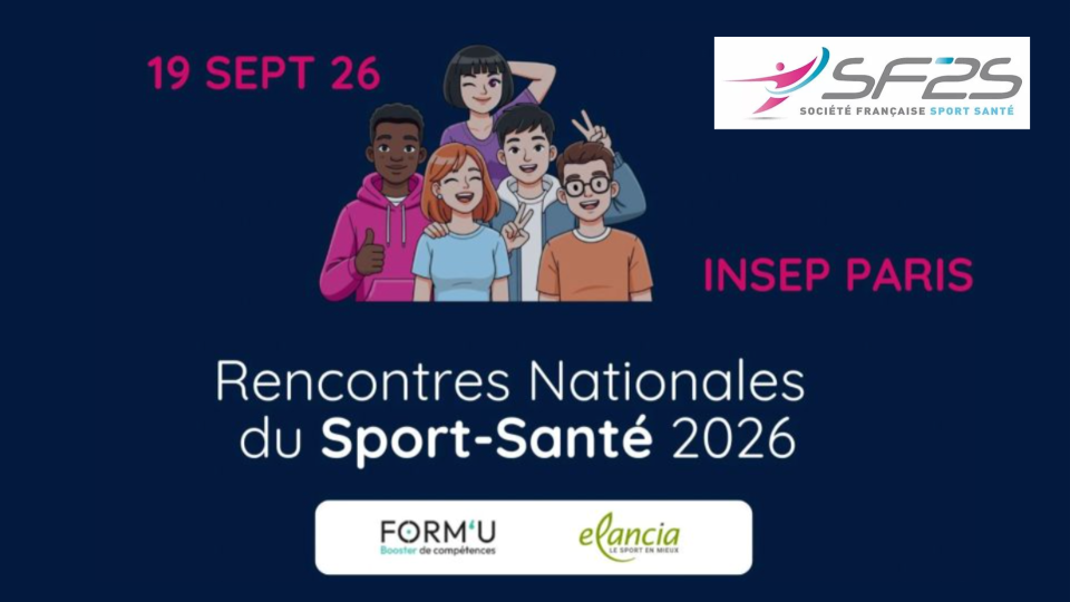 Rencontres Nationales Sport Santé - 19 septembre 2026, Paris